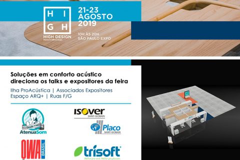 ProAcústica na High Design lança Manual de Auditórios e traz especialistas para falar sobre Conforto