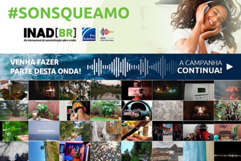 Campanha #SonsQueAmo repercute nas redes sociais com compartilhamento de vídeos